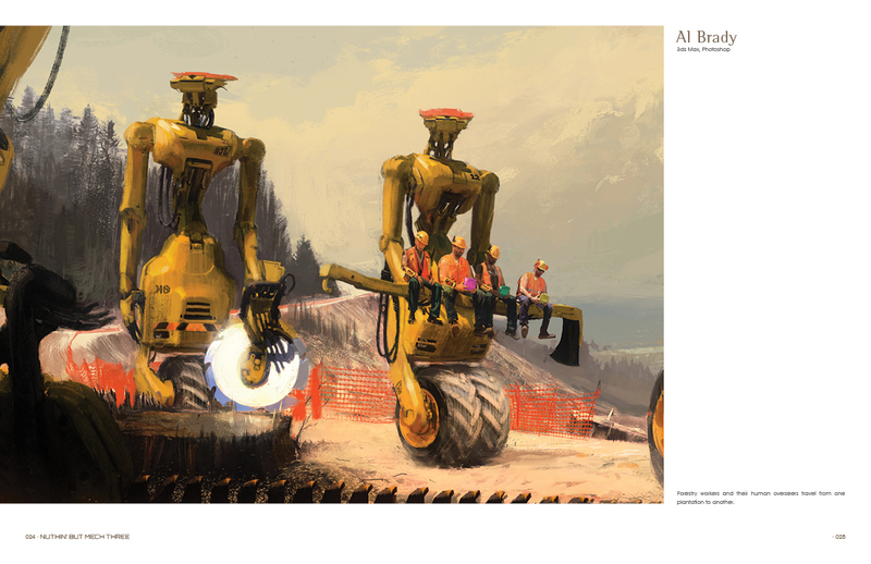 Illustration for article titled Prepare To Have Your Mind Blown By Some Absolutely Incredible Mecha Concept Art!